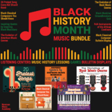 Black History Month Music Bundle: Music History Lessons, B