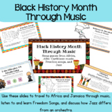 Black History Month Music Lessons: Africa, Afro-Caribbean,