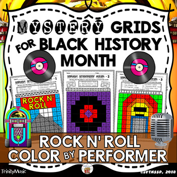 Preview of Rock and Roll Mystery Grids (African-American Music Performer Edition)