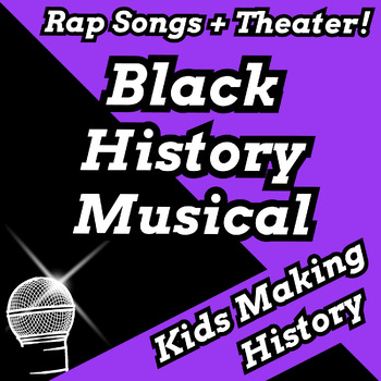 Preview of Black History Month Play with Rap Musical for Kids Assembly