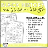 Black History Month {Musician Bingo}