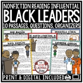 Black History Month Activities Reading Comprehension Passa