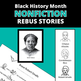 Black History Month Nonfiction Rebus Stories - SLrebus