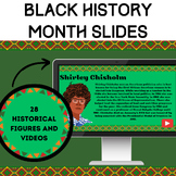 Black History Month Past/Present/Current Historical Figure