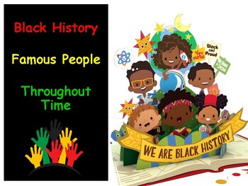 Preview of Black History Month People Book