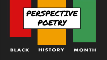 Preview of Black History Month- Perspective Poetry