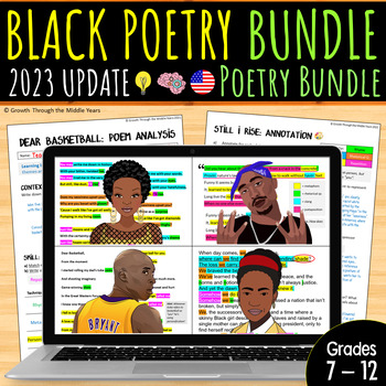 Preview of Black Poetry BUNDLE (Digital & Print)