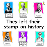 Black History Month Poster Stamps | Bulletin Board Display