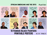 Black History Month Posters, 10 Famous Black Painters, Pas