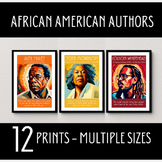 Black History Month Posters, African American Authors, Hig