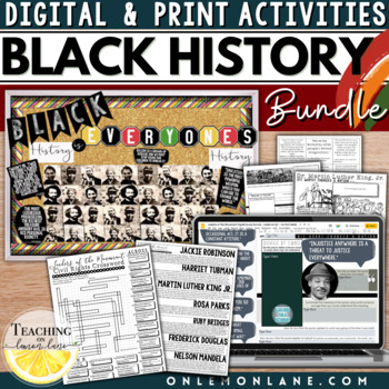 Preview of Black History Month Word Searches Black History Month Art Projects, Worksheets