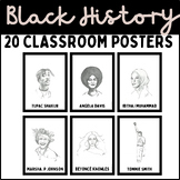 Black History Month Posters | Classroom Bulletin Board