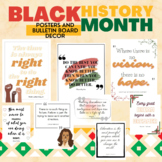 Black History Month Posters Bulletin Board Decor Classroom Decor