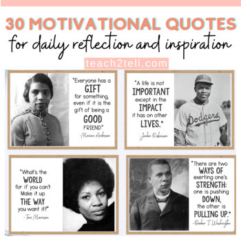 Impact on Other Lives, Jackie Robinson Quote Wall Art Poster