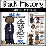 Black History Month Posters: Rosa, Martin, Harriet, Bessie