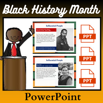 Preview of Black History Month PowerPoint - Black History Month Activity