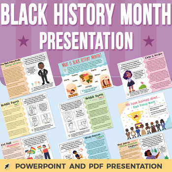 Preview of Black History Month PowerPoint Presentation |Reflection and Discussion Questions