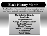 Black History Month PowerPoint