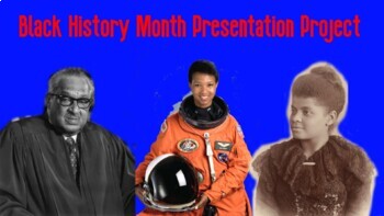 Preview of Black History Month Presentation Project