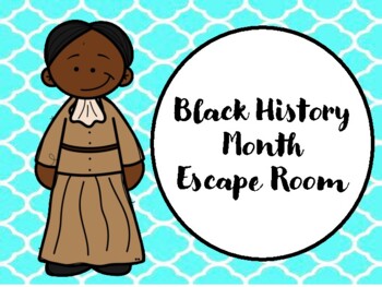 Preview of Black History Month *Printable Escape Room/NO PREP*