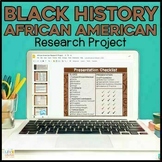 Black History Month Project Digital Black History Research