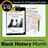 Black History Month Project Flipbook for Middle & High School ELA