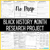 Black History Month Project - Research, Essay, Report Writing Template