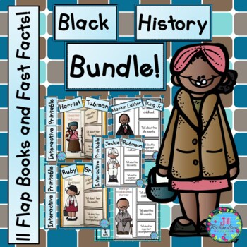 Preview of Black History Month Project Writing Activities Biography Template ESL K-5