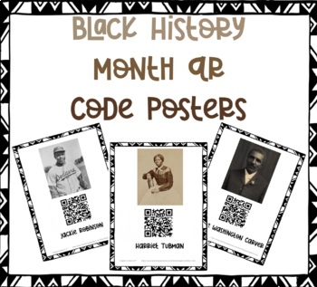 Preview of Black History Month QR Code Posters