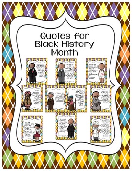 Preview of Black History Month Quotes