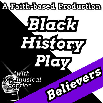 Preview of Black History Month Skit or Play for Church Youth and Kids with Rap Musical