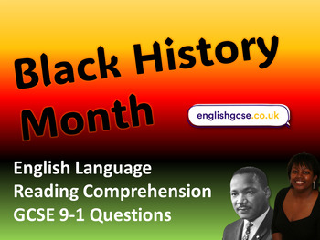 Preview of Black History Month Reading Comprehension