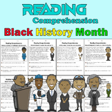 Black History Month Reading Comprehension Bundle
