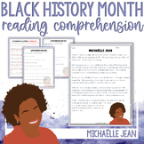 Black History Month Reading Comprehension - Michaëlle Jean