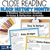 Black History Month Reading Comprehension Passages Biograp
