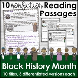 Black History Month Reading Passages
