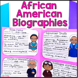 Black History Reading Passages | Famous African Americans 