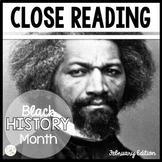 Black History Month Reading Comprehension Activities Close