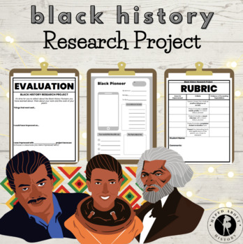 black history month research project 2nd grade