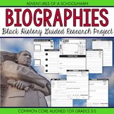 Black History Research Report Biography Project - 3rd 4th 