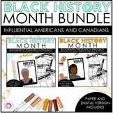 Black History Month Research Project Bundle | Paper & Digi
