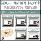 Black History Month Digital Research Project Growing Bundle