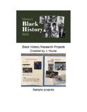 Black History Month Research Project for Grades 2-5