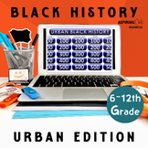 Black History Month Review Urban Game Show Activity