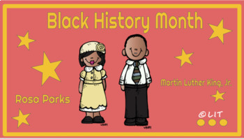 Preview of Black History Month | Rosa Parks | Martin Luther King, Jr. | Google Aps | K-5