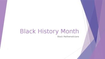 Preview of Black History Month - STEM Powerpoint