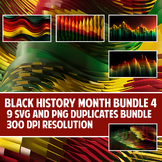 Black History Month, SVG,PNG and JPG Bundle #4