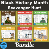 Black History Month Scavenger Hunt Bundle