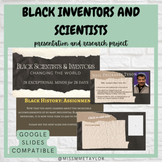 Black History Month - Scientist and Inventors Presentation
