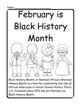 black history month coloring pages